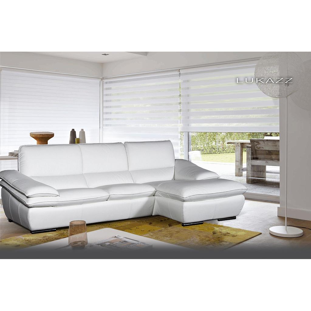 SALA CUERO BLANCO